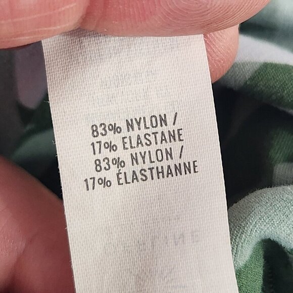 Offline By Aerie Real Me Xtra 7/8 Leggings M Green Houndstooth High Waist - Picture 8 of 12